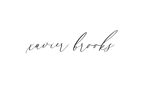 Handwritten Signature for Xavier-brooks - Style 134 Online