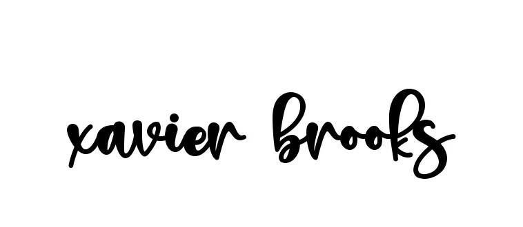 Handwritten Signature for Xavier-brooks - Style 136 Online