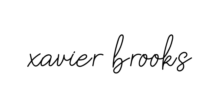 Handwritten Signature for Xavier-brooks - Style 145 Online