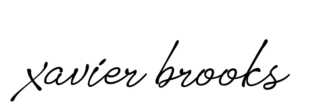 Handwritten Signature for Xavier-brooks - Style 151 Online