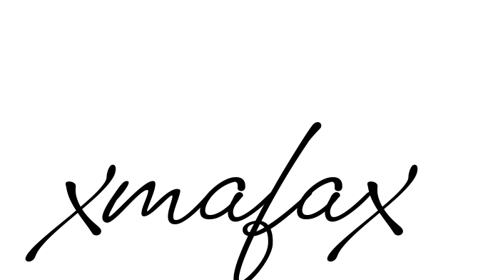 Handwritten Signature for Xmafax - Style 151 Online