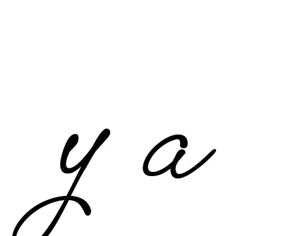 Handwritten Signature for Y-a - Style 151 Online