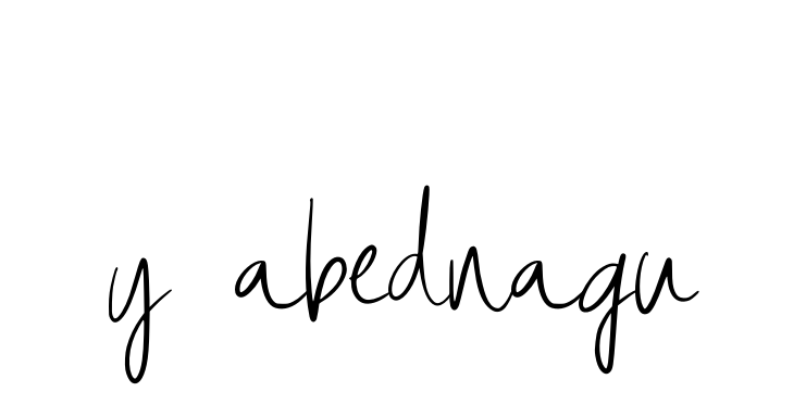 Handwritten Signature for Y-abednagu - Style 146 Online