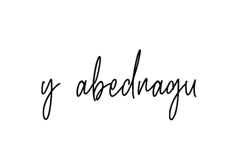 Handwritten Signature for Y-abednagu - Style 154 Online