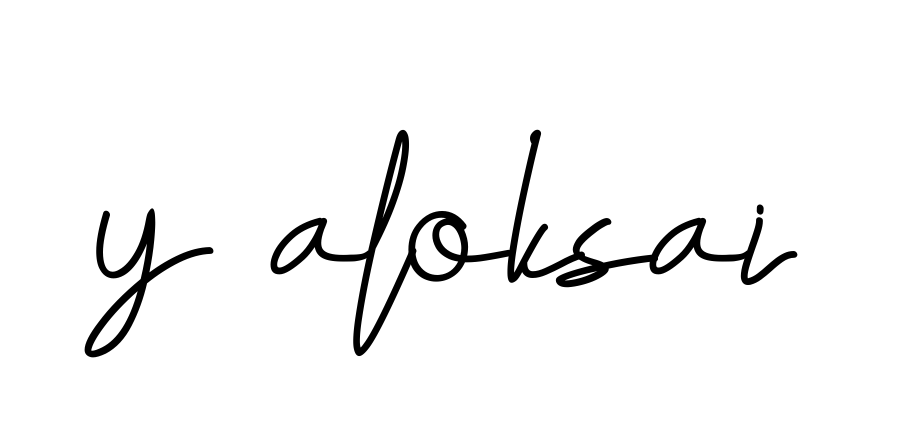 Handwritten Signature for Y-aloksai - Style 155 Online