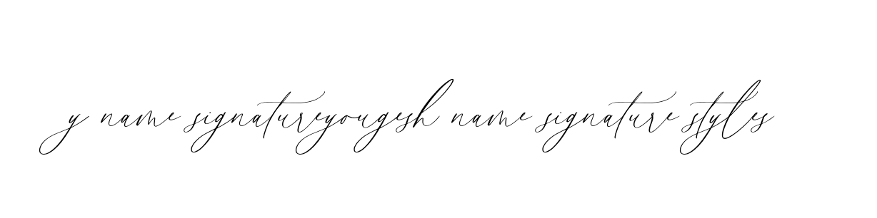 Handwritten Signature for Y-name-signatureyougesh-name-signature-styles - Style 134 Online
