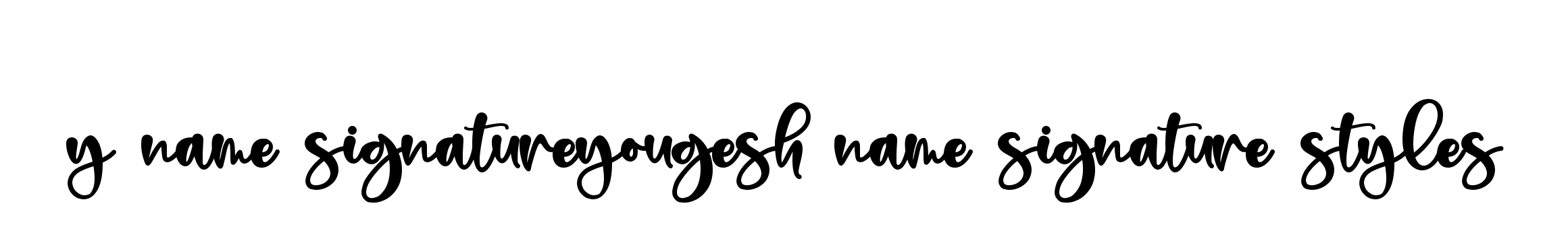 Handwritten Signature for Y-name-signatureyougesh-name-signature-styles - Style 136 Online