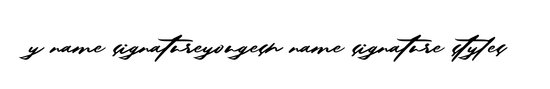 Handwritten Signature for Y-name-signatureyougesh-name-signature-styles - Style 140 Online