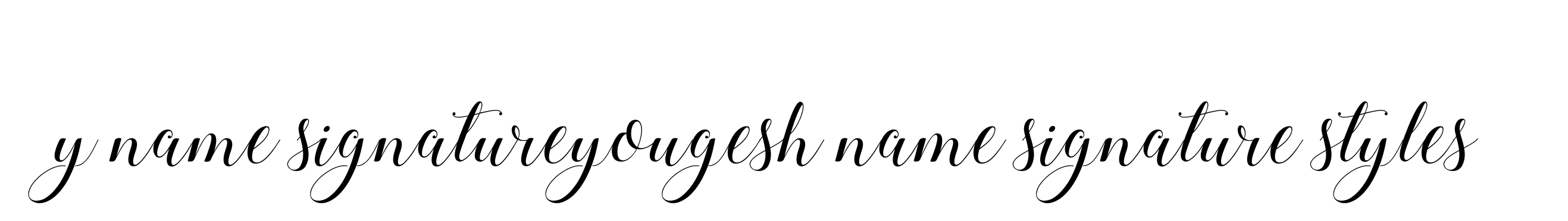 Handwritten Signature for Y-name-signatureyougesh-name-signature-styles - Style 144 Online