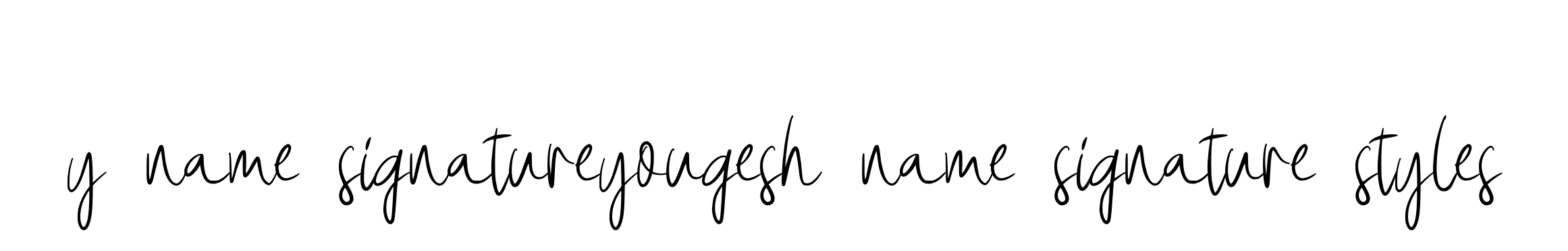 Handwritten Signature for Y-name-signatureyougesh-name-signature-styles - Style 146 Online
