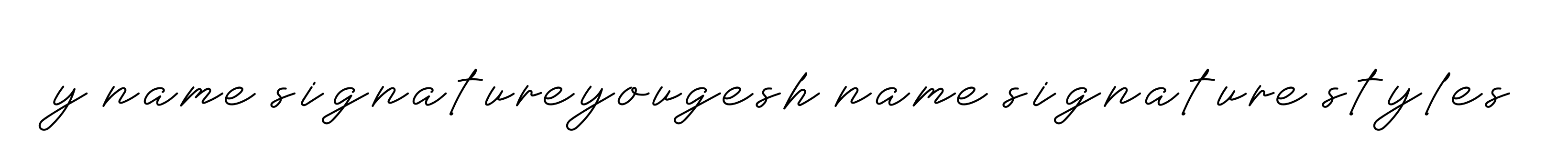 Handwritten Signature for Y-name-signatureyougesh-name-signature-styles - Style 152 Online