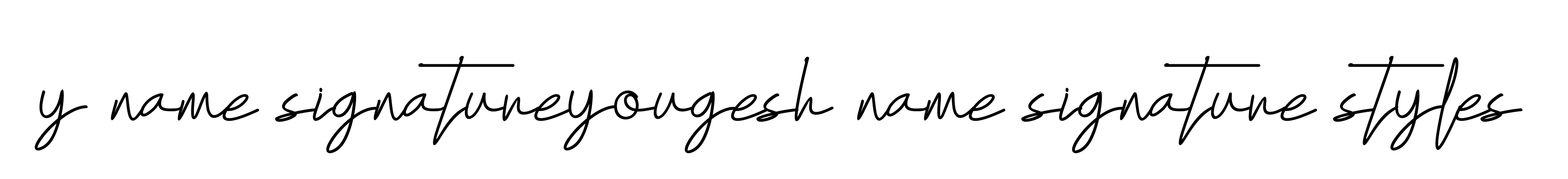 Handwritten Signature for Y-name-signatureyougesh-name-signature-styles - Style 155 Online