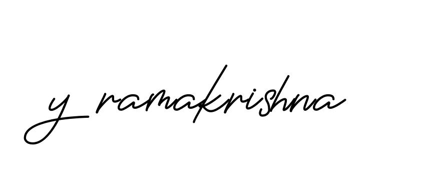 Y-ramakrishna signature