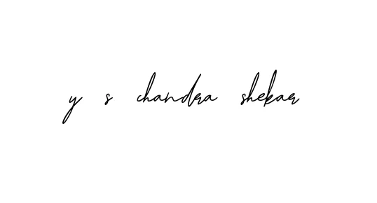 Handwritten Signature for Y-s-chandra-shekar - Style 139 Online