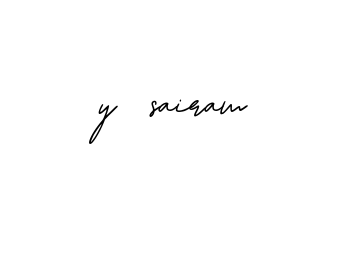 Handwritten Signature for Y-sairam - Style 139 Online