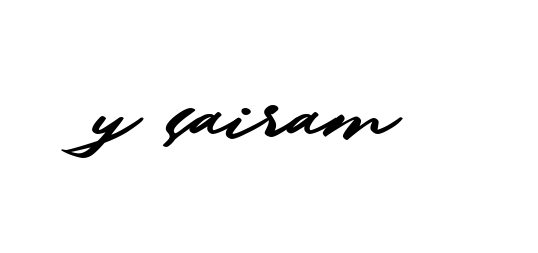 Handwritten Signature for Y-sairam - Style 140 Online