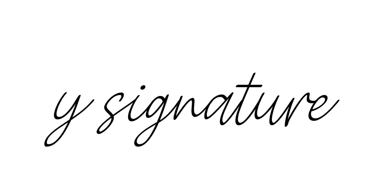 Y-signature signature