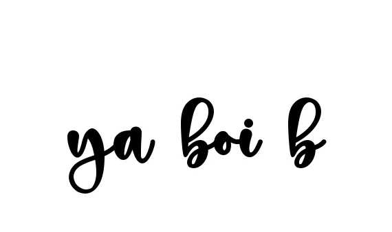 Handwritten Signature for Ya-boi-b - Style 136 Online
