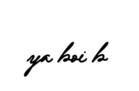 Handwritten Signature for Ya-boi-b - Style 137 Online