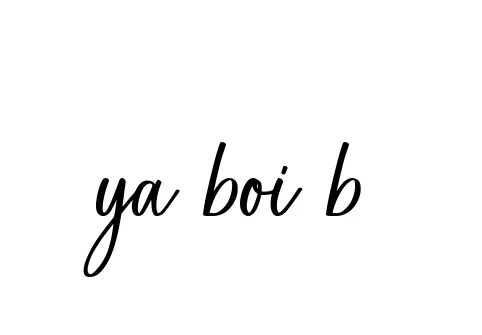 Handwritten Signature for Ya-boi-b - Style 142 Online