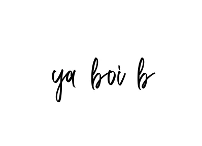 Handwritten Signature for Ya-boi-b - Style 143 Online