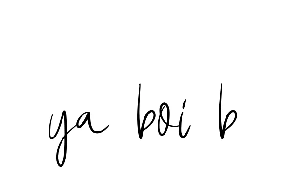 Handwritten Signature for Ya-boi-b - Style 146 Online