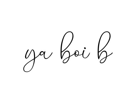Handwritten Signature for Ya-boi-b - Style 147 Online
