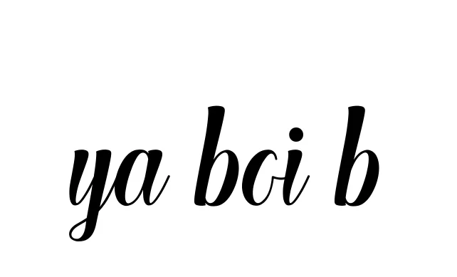 Handwritten Signature for Ya-boi-b - Style 148 Online