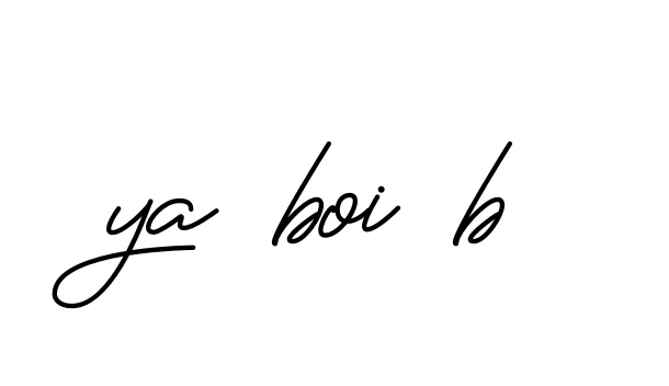 Handwritten Signature for Ya-boi-b - Style 150 Online