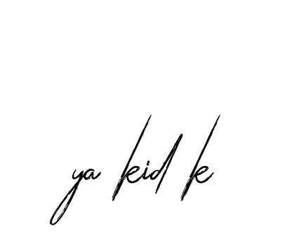 Handwritten Signature for Ya-kid-k - Style 133 Online