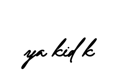 Handwritten Signature for Ya-kid-k - Style 138 Online