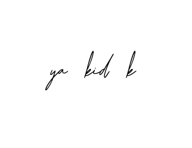 Handwritten Signature for Ya-kid-k - Style 139 Online