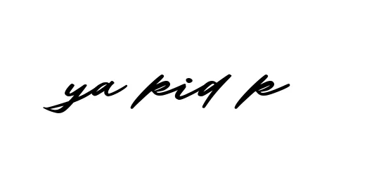 Handwritten Signature for Ya-kid-k - Style 140 Online