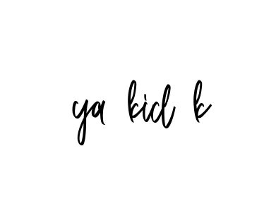 Handwritten Signature for Ya-kid-k - Style 143 Online