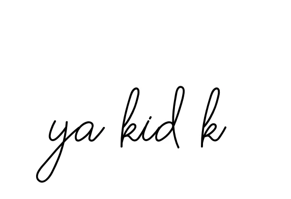 Handwritten Signature for Ya-kid-k - Style 145 Online