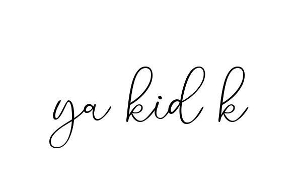 Handwritten Signature for Ya-kid-k - Style 147 Online