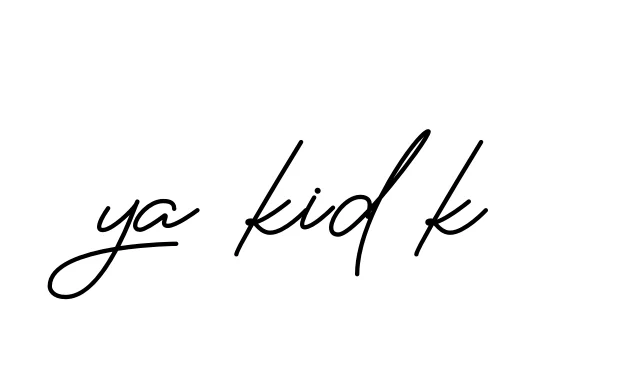 Handwritten Signature for Ya-kid-k - Style 150 Online