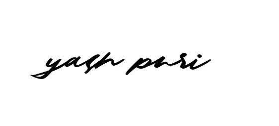 Handwritten Signature for Yash-puri - Style 140 Online