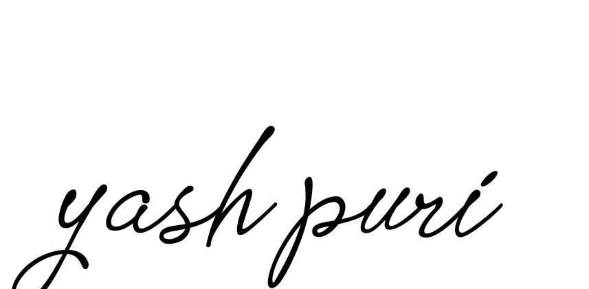 Handwritten Signature for Yash-puri - Style 151 Online