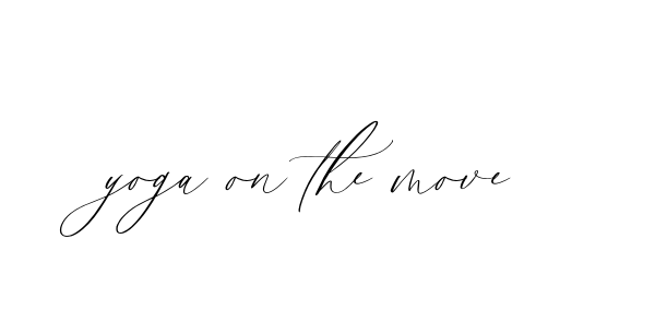 Yoga-on-the-move signature