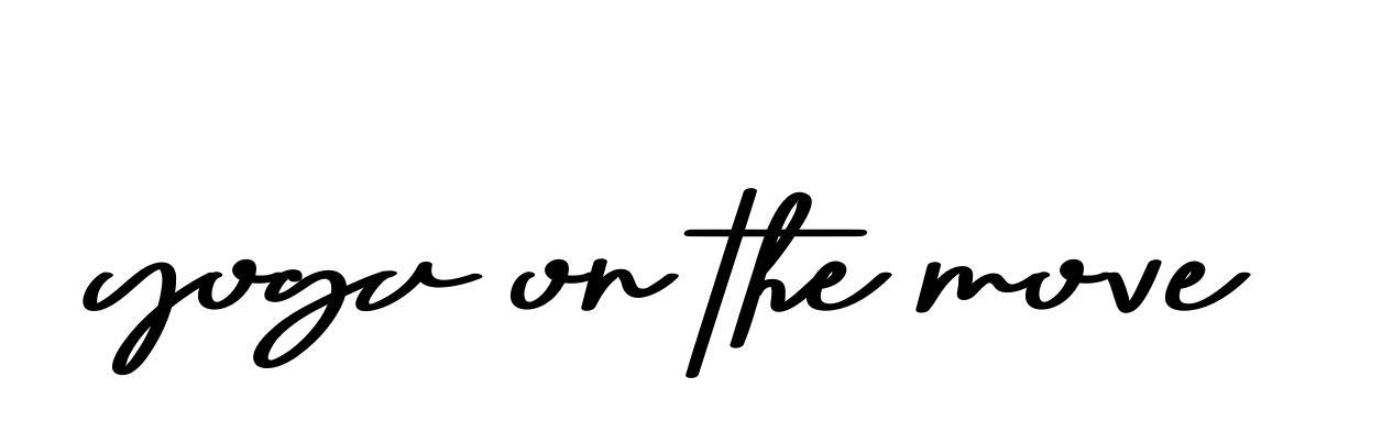 Yoga-on-the-move signature