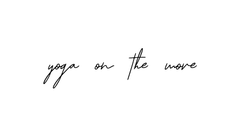 Yoga-on-the-move signature