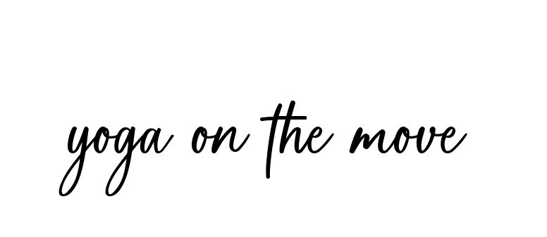 Yoga-on-the-move signature