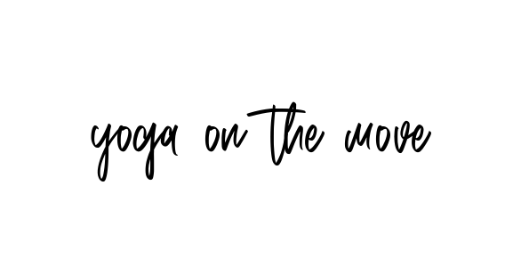 Yoga-on-the-move signature