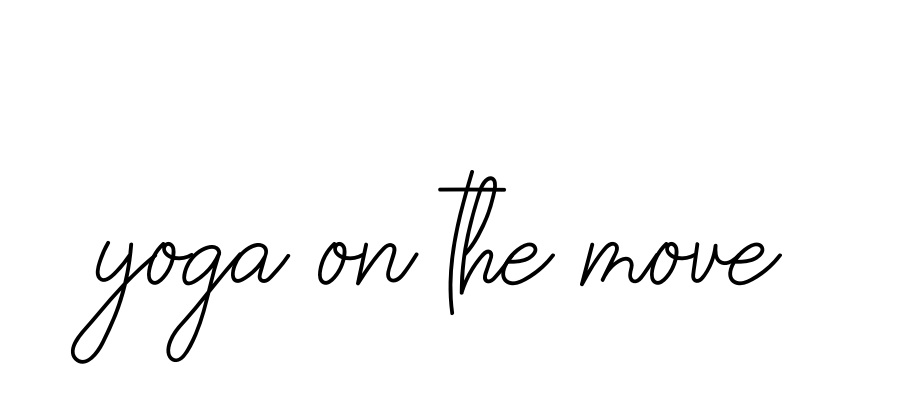 Yoga-on-the-move signature