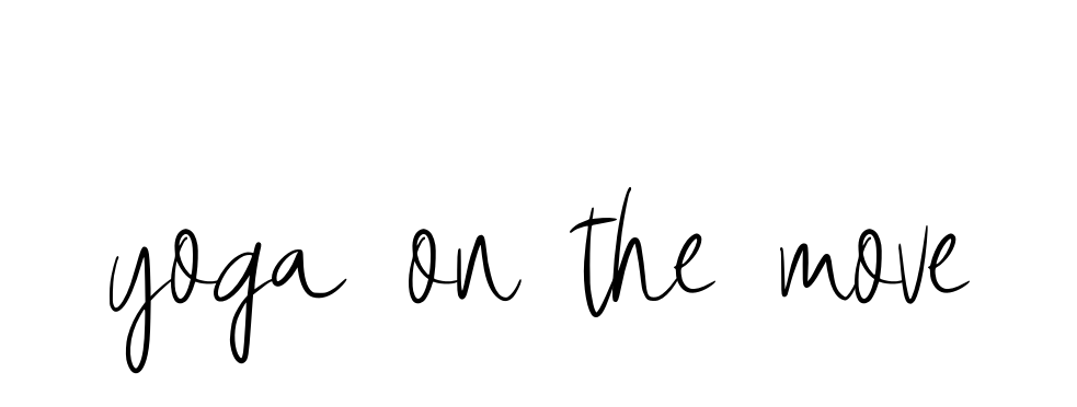 Yoga-on-the-move signature