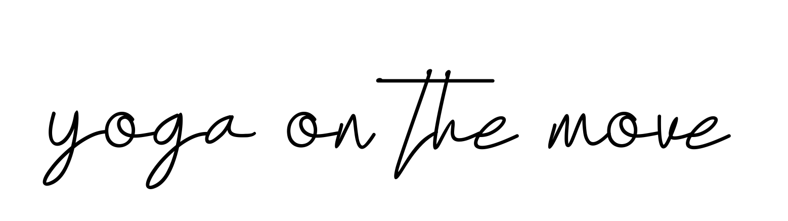 Yoga-on-the-move signature