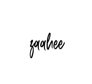 Handwritten Signature for Zaahee - Style 143 Online