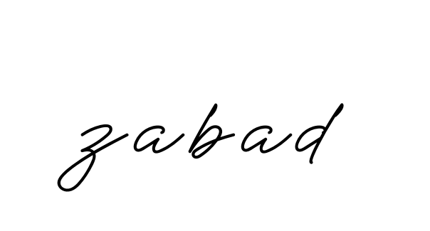 Handwritten Signature for Zabad- - Style 152 Online