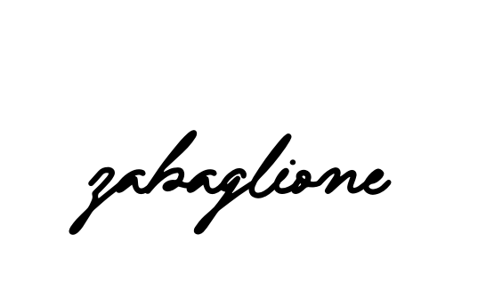 Zabaglione signature